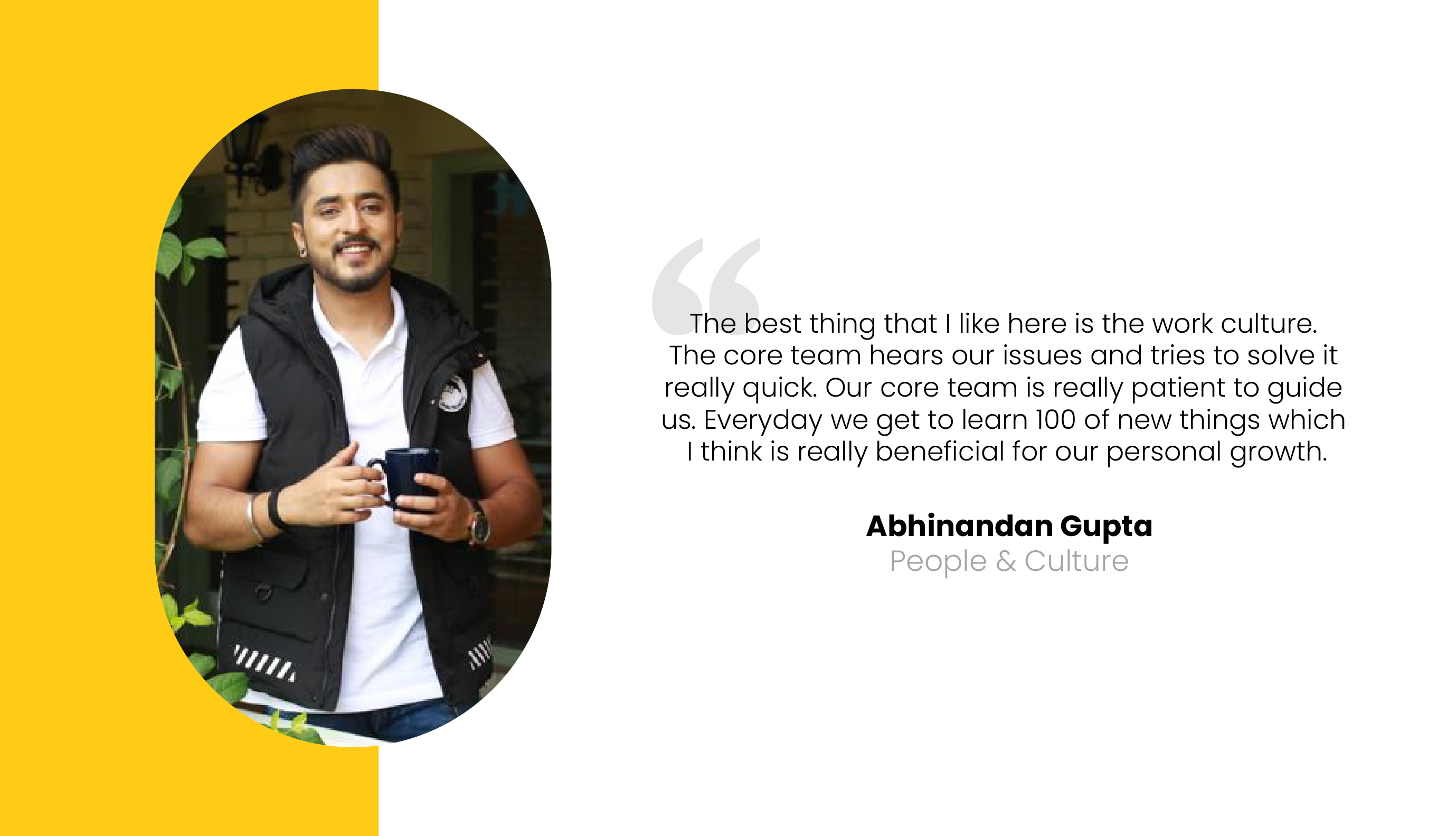 Employee Testimonial, Life at Dhruv Research, Dhruv Jobs